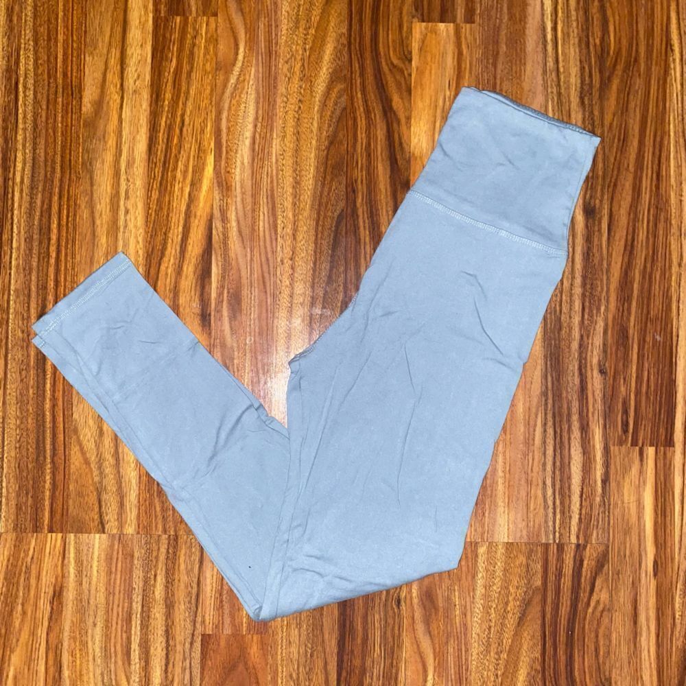 Active Leggings Gray Buttery Soft High-Waisted Womens Size Small